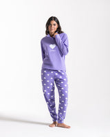 PIGIAMA DONNA IN PILE "LOVELY"