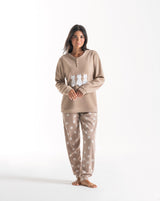 Pigiama donna pile Lyra