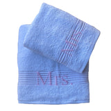 Set asciugamano + ospite Miss
