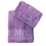 Set asciugamano + ospite Miss