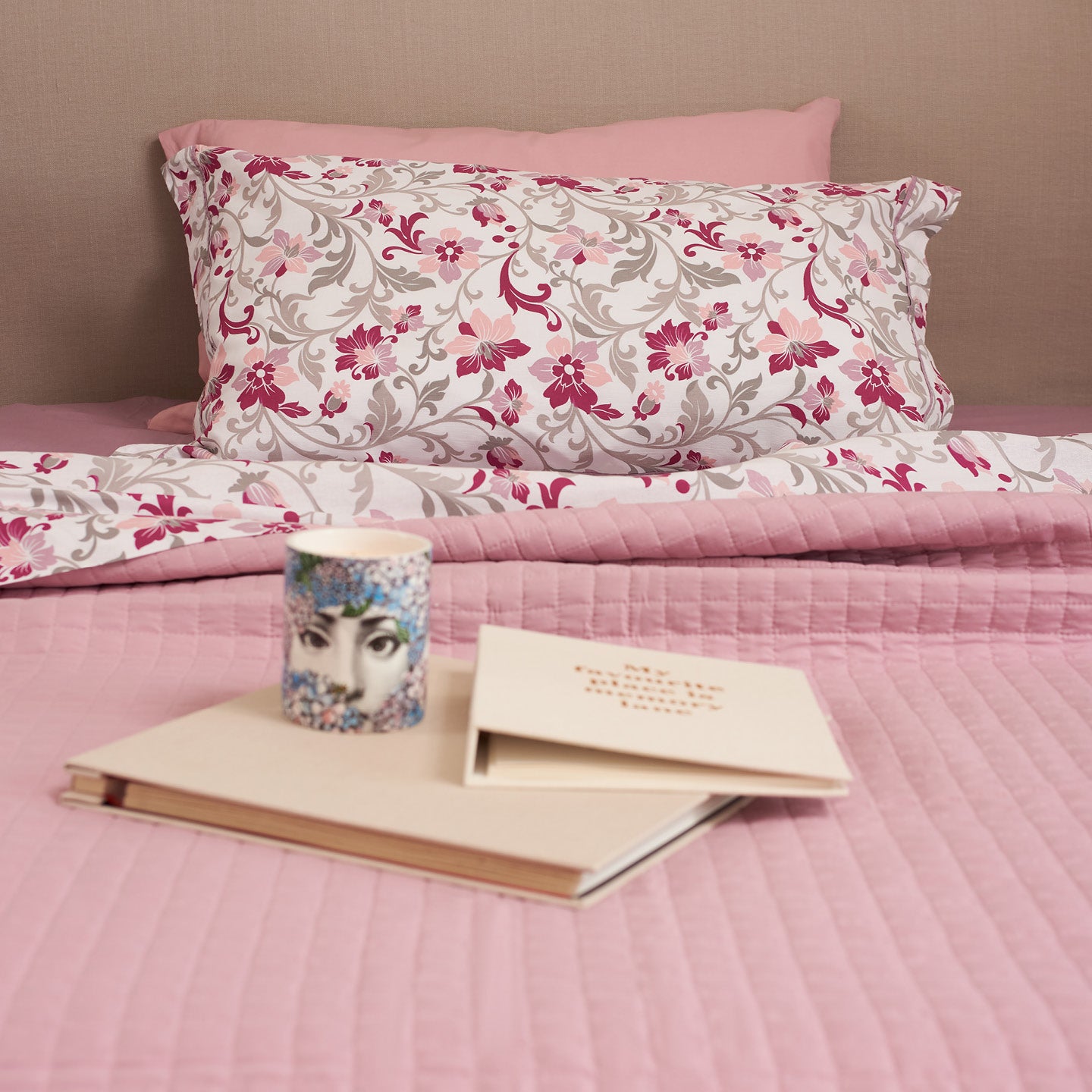 Set Lenzuola Singolo 3 Pezzi – 100% Cotone Puro, Made In Italy, Rosa – Collezione Let's Color! Di Ruggeri