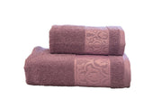Set asiugamano + ospite "Bruna"