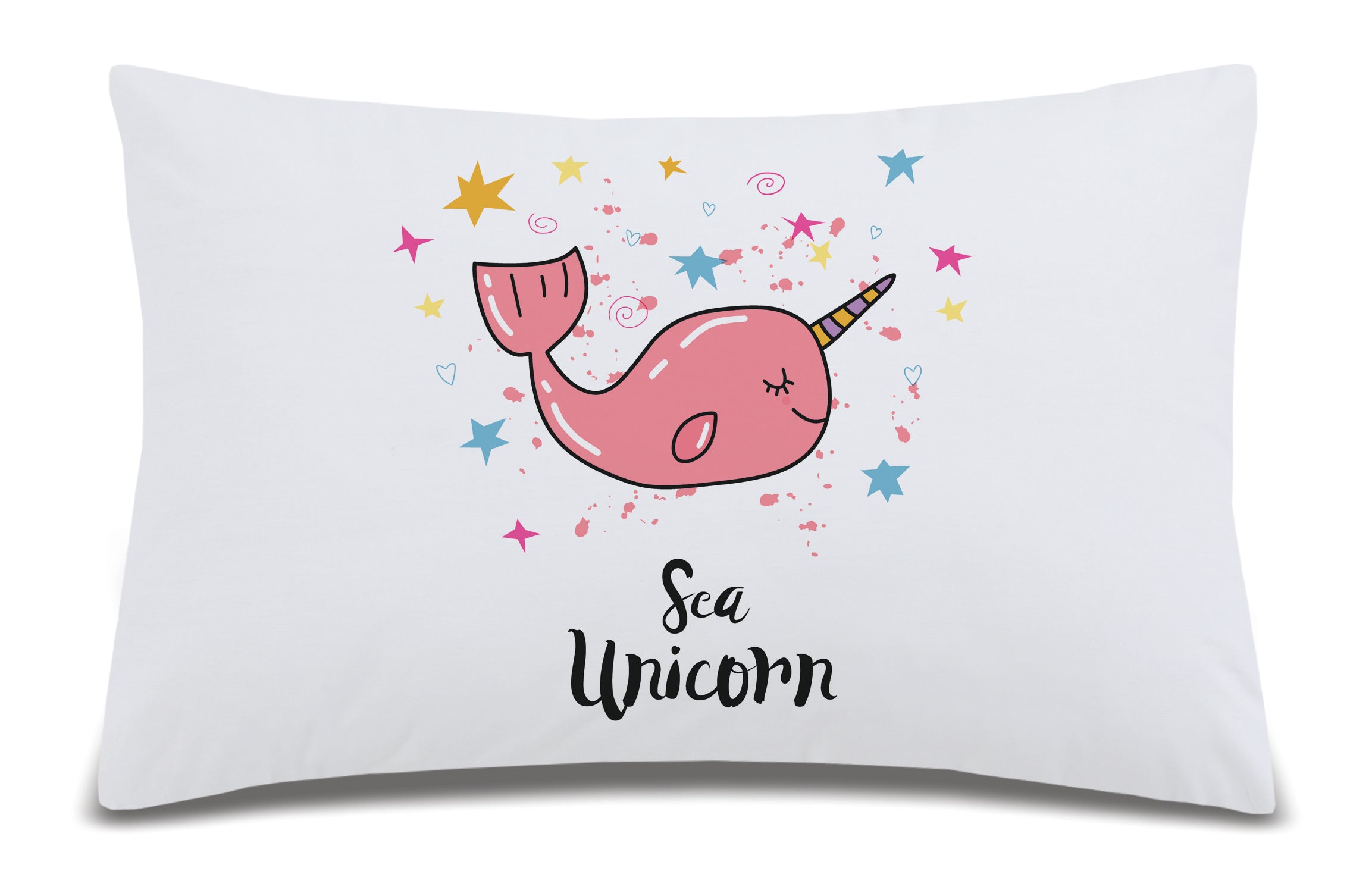DREAMS SEA UNICORN PILLOWCASE